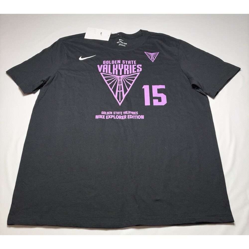 Golden State Valkyries Tiffany Hayes #15 Mens WNBA Nike Short Sleeve Shirt NWT